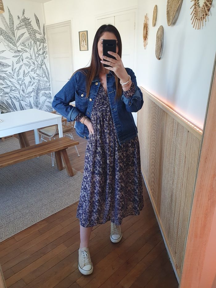 Veste en jean coupe oversize Marseille Taille XL - photo numéro 2