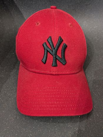 Casquette NY bordeaux