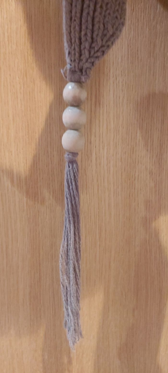 CACHE CŒUR TAUPE MANCHE 3/4 - photo numéro 3