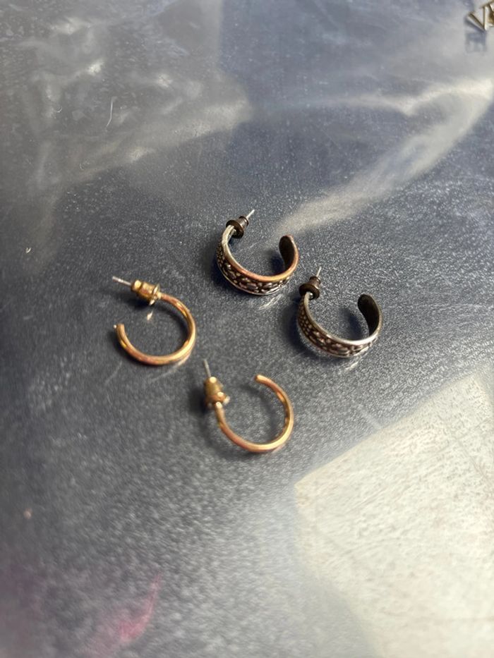 Lot boucle d’oreilles