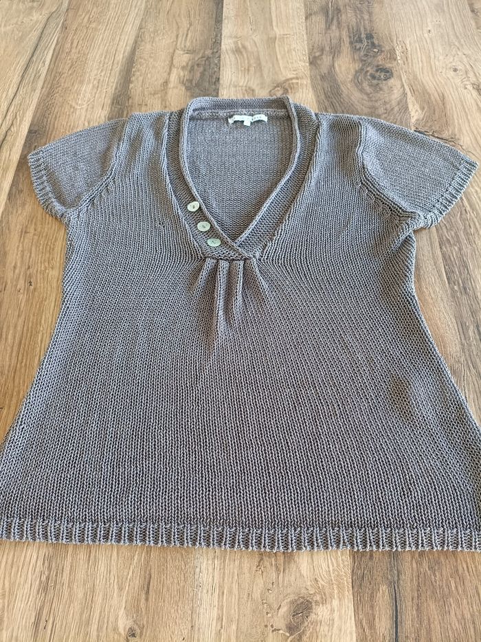 Tee shirt maille femme