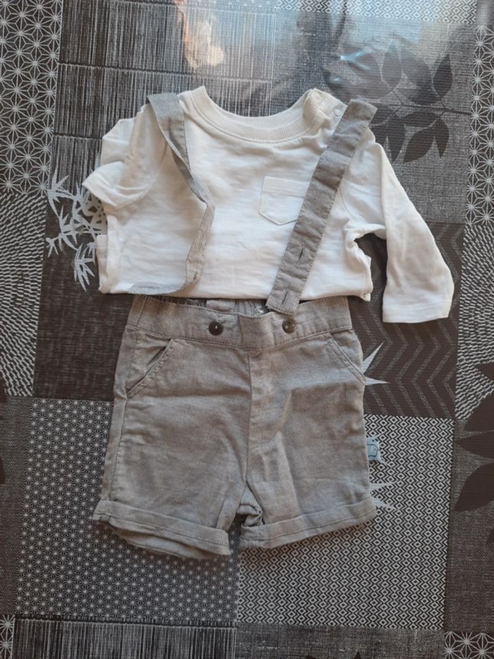 Ensemble garçon 1 mois