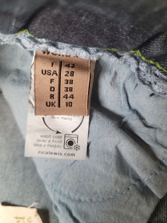 NEUF - Pantacourt Femme slim Faika Rica Lewis Taille F 38 / US 28 - photo numéro 4