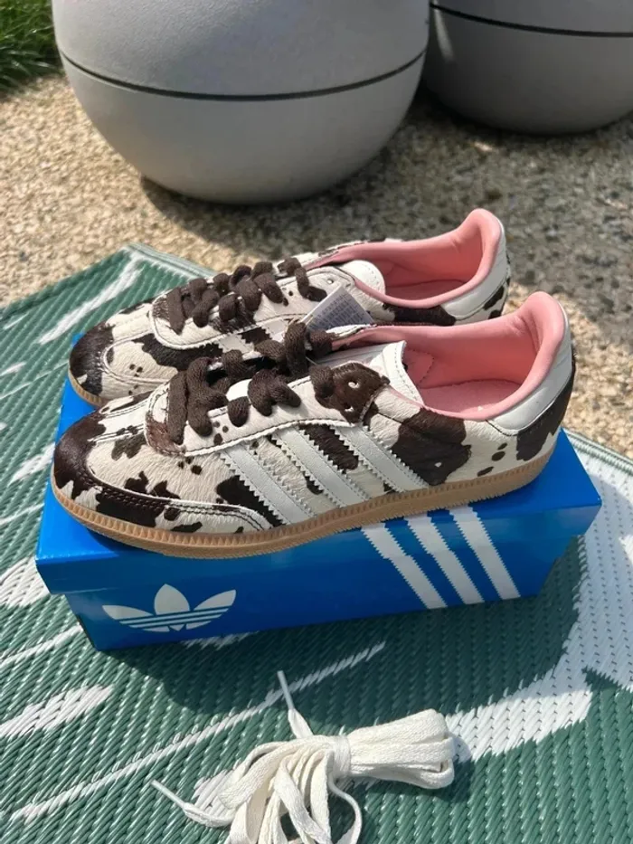 Adidas Samba OG Cow Print - photo numéro 3