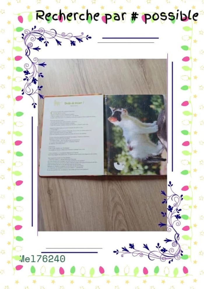 Livre puzzle chat - photo numéro 2
