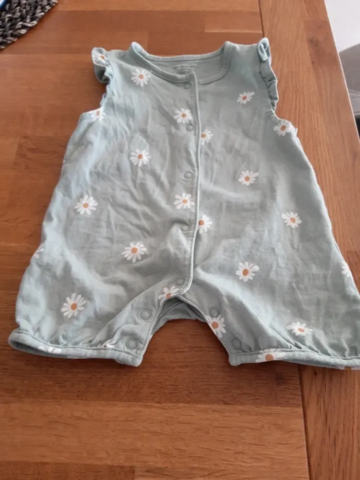 Combishort bebe fille - photo numéro 3