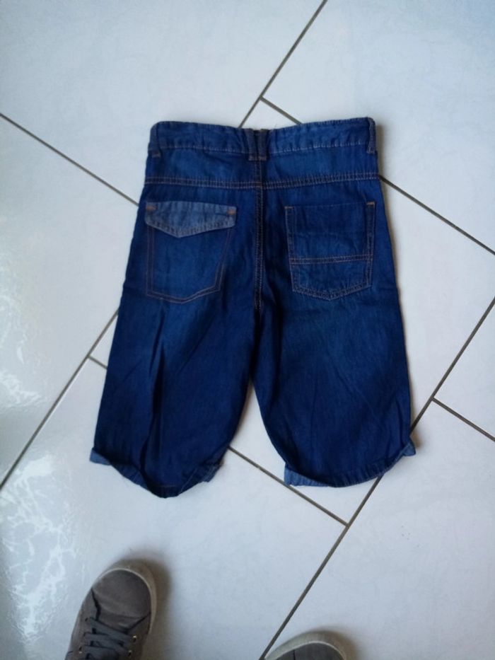 Bermuda fin en jean 8A - photo numéro 4