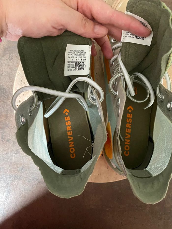 Converse translucent deep esmerald - photo numéro 5