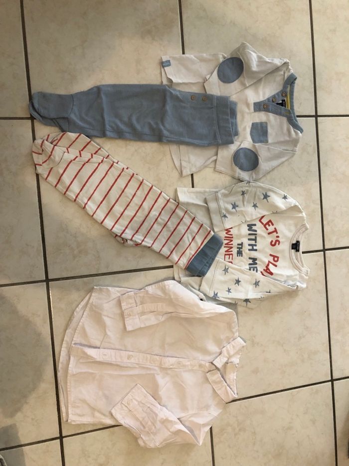 Lot vêtements bébé garçon été - photo numéro 4