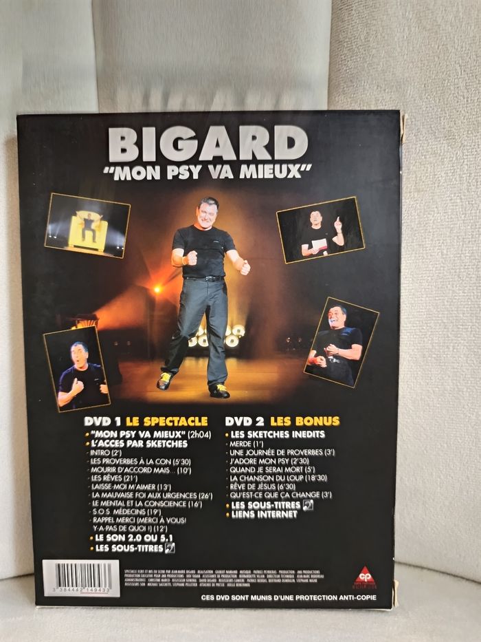 Lot Dvd " Jean Marie Bigard " - photo numéro 6