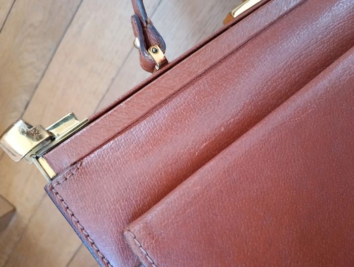 Sac en cuir vintage Vimar - photo numéro 15