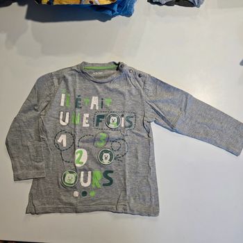 T-shirt manches longues  - Verbaudet  - 6 ans