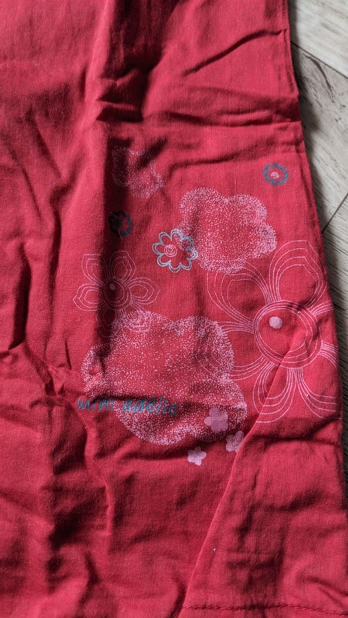 Combi-short effet robe rouge 18 Mois - photo numéro 2