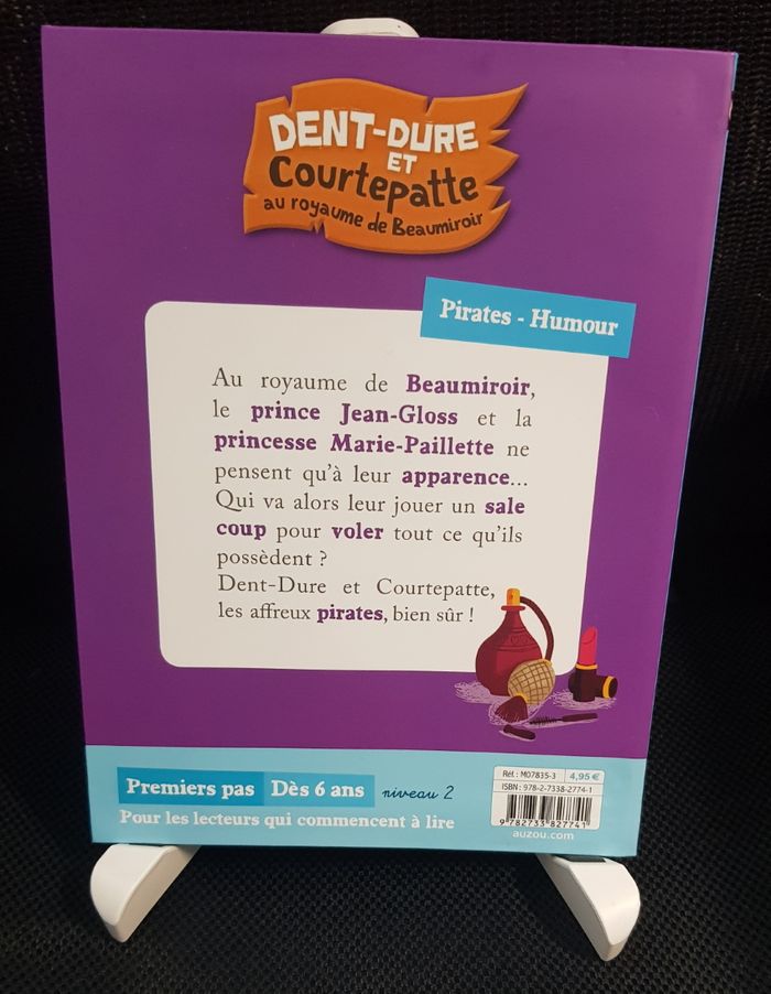 Dent-Dure et Courtepatte au royaume de Beaumiroir - Yann Walcker - Benjamin Bécue - Auzou - photo numéro 2