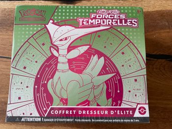 Pokémon Coffret ETB Dresseur D'Elite Forces Temporelles EV05 FR Neuf Scellé