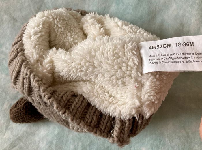 Bonnet ours - Taille 18 à 36 mois - photo numéro 3