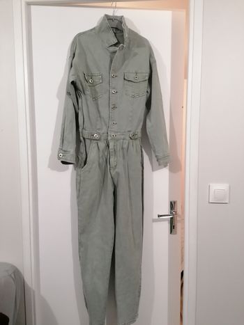 Combinaison femme vert kaki pale marque Khaan