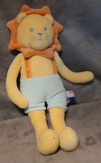 Doudou Peluche Lion Sucre d Orge
