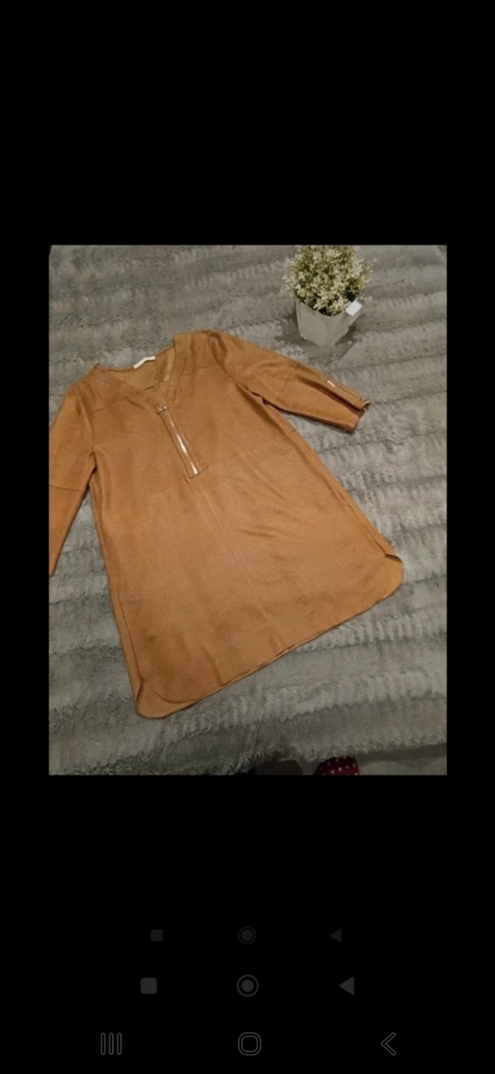 Belle blouse longue Allyson taille 40 - photo numéro 9