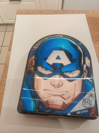 Puzzle 3d captain america Marvel neuf