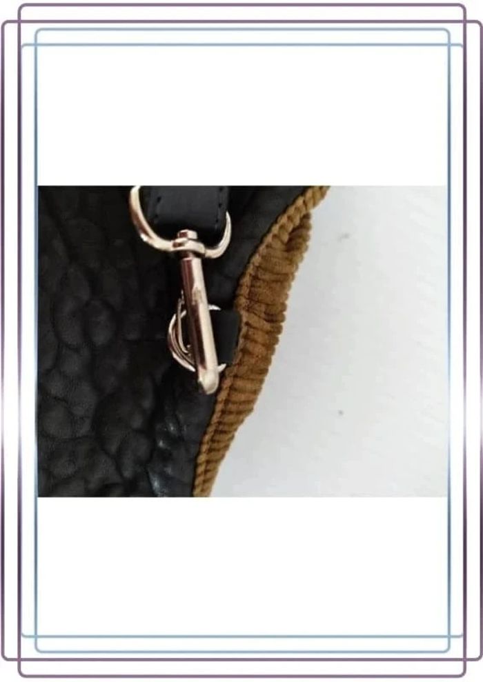 Sac à bandoulière vintage Craie studio, bon état, 35x25cm - photo numéro 4