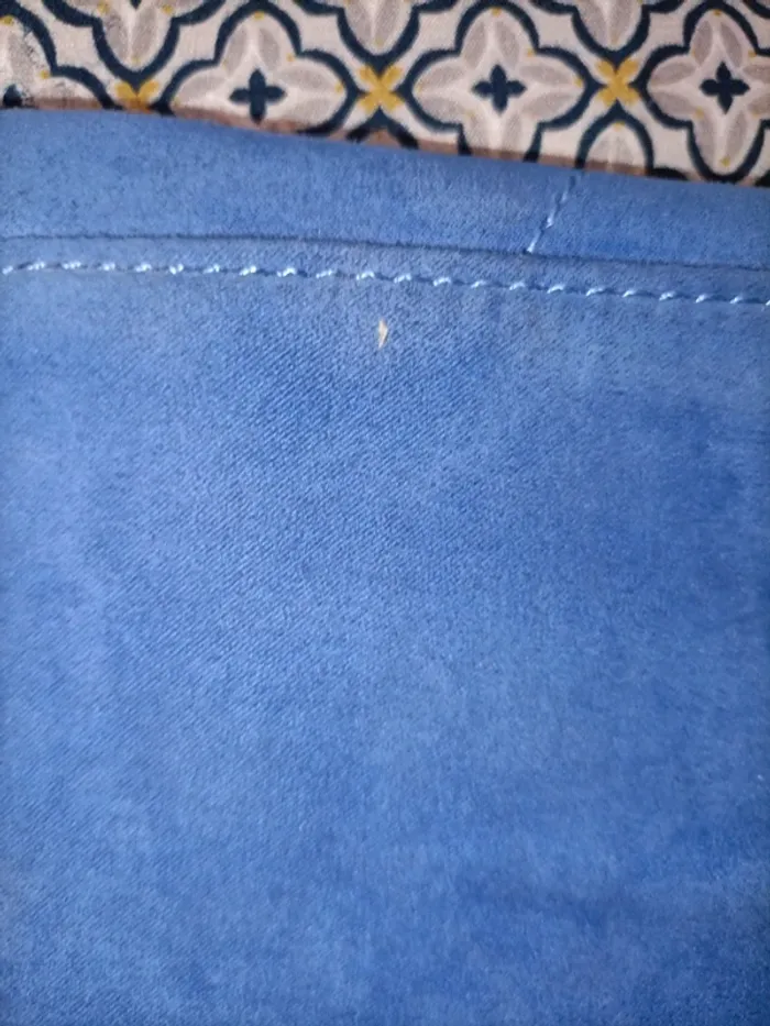 Jolie pochette bleu roi - photo numéro 3