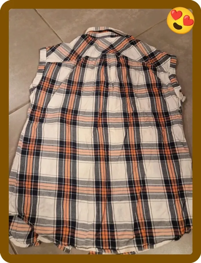 Chemise à carreaux femme - photo numéro 5
