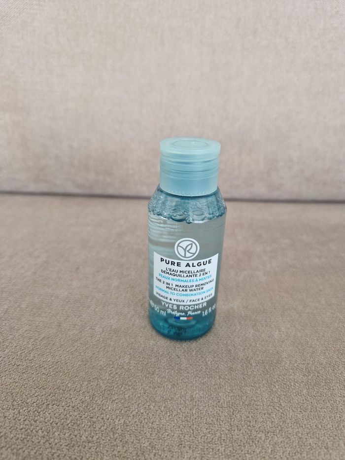 Eau micellaire 2 en 1 Pure Algue 50mL, Yves Rocher - photo numéro 2