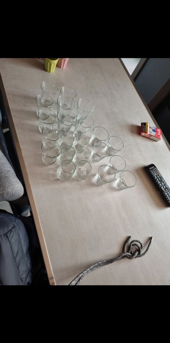 Lot de verrine verre