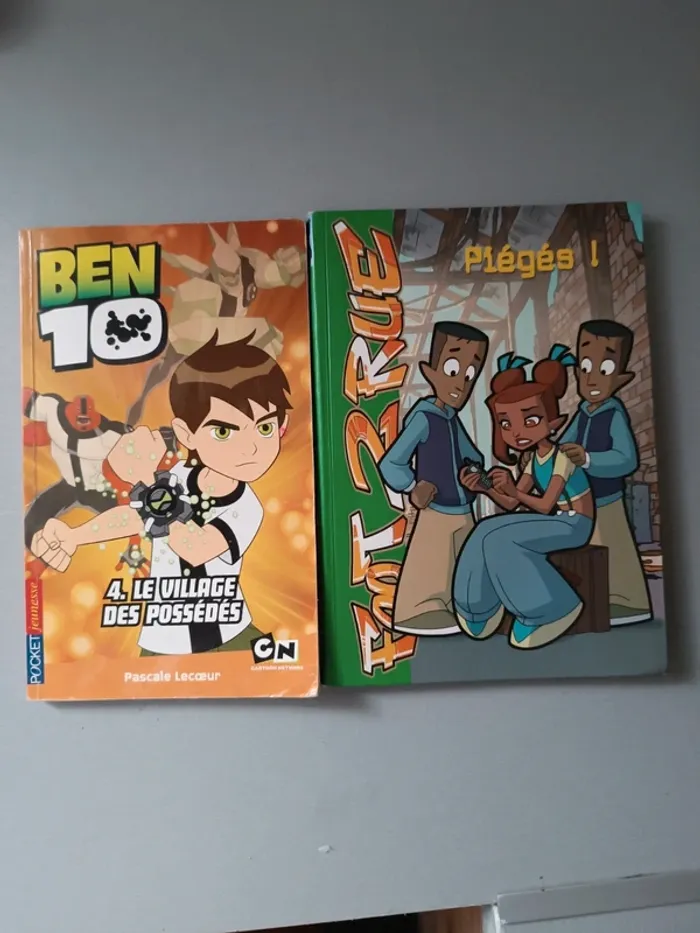 Lot de 2 livres de lecture enfant