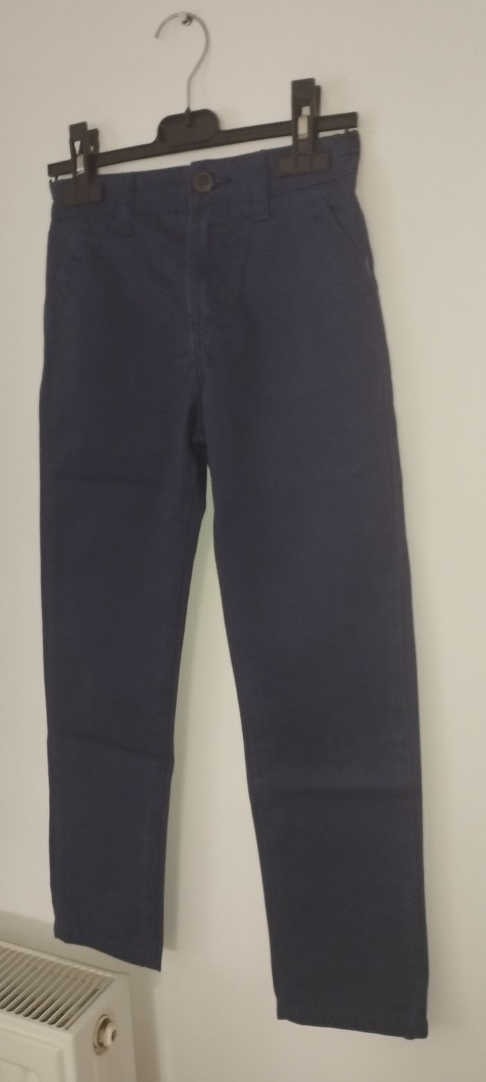 Pantalon garçon bleu marine taille 7/8 ans - photo numéro 4
