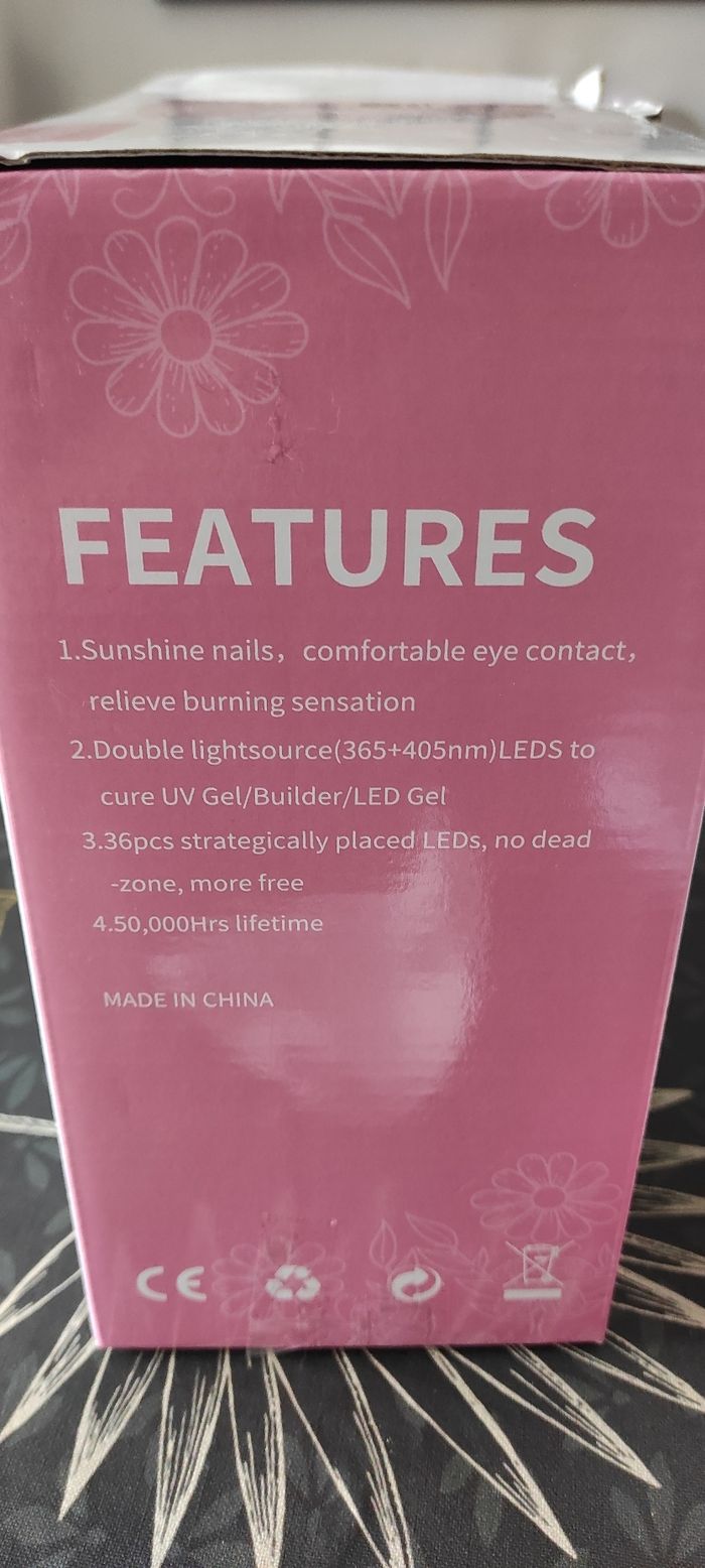 Lampe UV LED ongles vernis - photo numéro 2