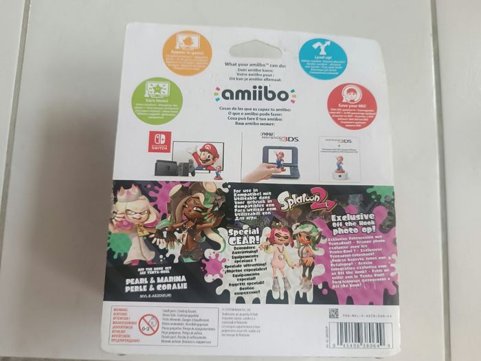 Figurines Amiibo Splatoon Pearl & Marina Nintendo switch - photo numéro 2