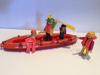 Lot canoé Playmobil