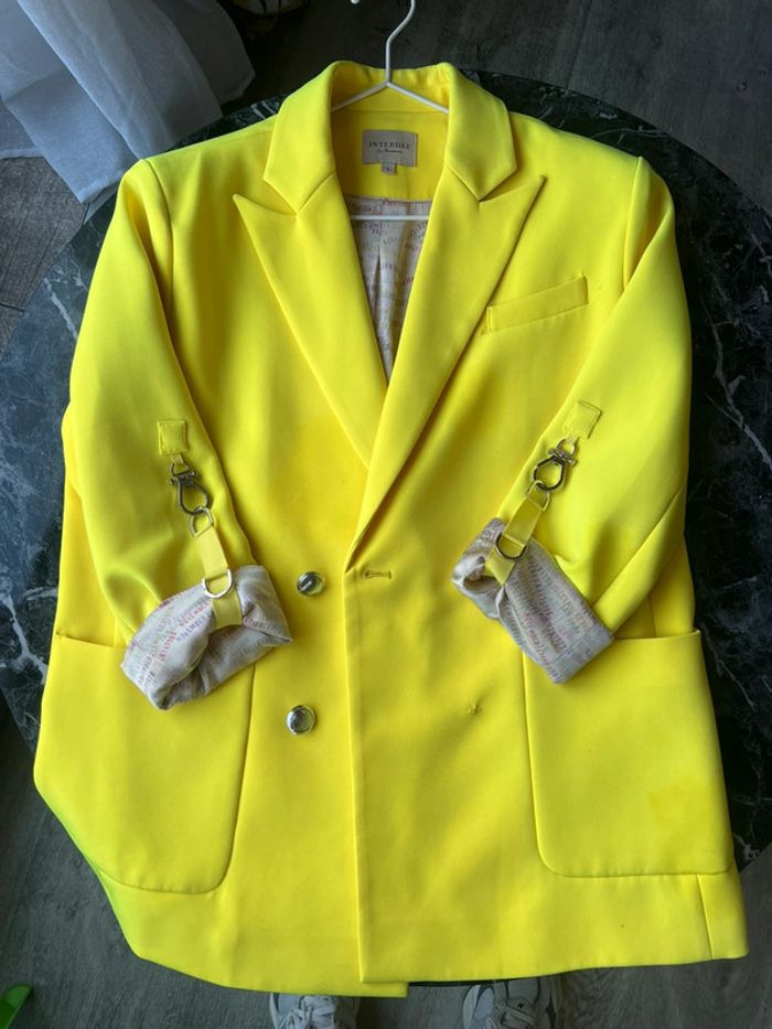 Blazer jaune flashy Interdee - photo numéro 7
