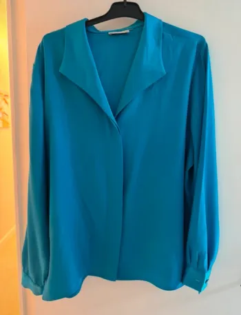 Chemise effet soie