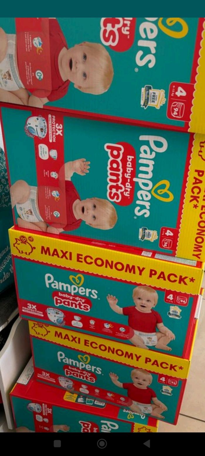 Pampers pants taille 4