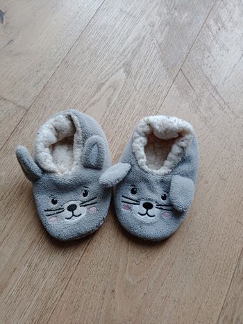 Chaussons enfant motif souris - Taille 28/29