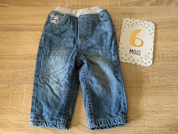 Jeans intérieur polaire