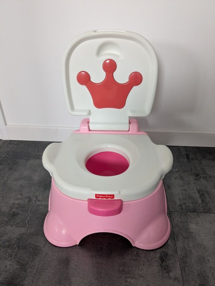 Pot musical Royal " princesse " fille Fisher Price 3 en 1 rose