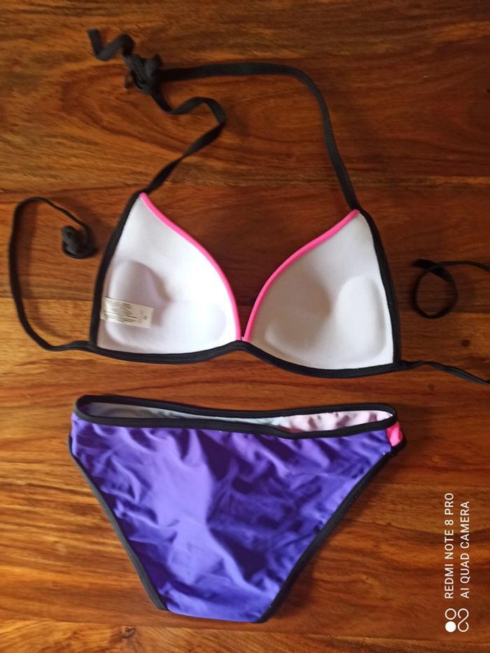 Maillot de Bain Femme 2 pièces Taille 36 - photo numéro 2