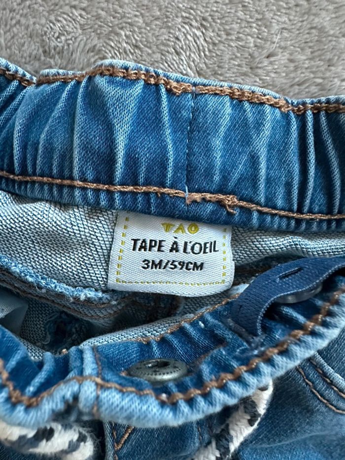 Jean style cargo - 3 mois - Tape à l’œil - photo numéro 5