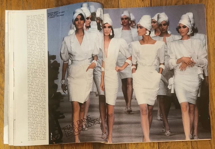 Ancien magazine Madame figaro 1985 N°12812 vintage - photo numéro 5