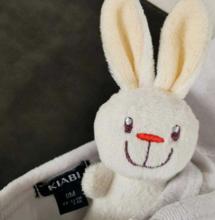 Pyjama 👣 velours, kiabi, 0mois - photo numéro 3