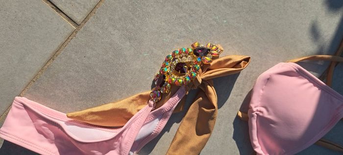 Maillot de bain sexy a strass - photo numéro 6