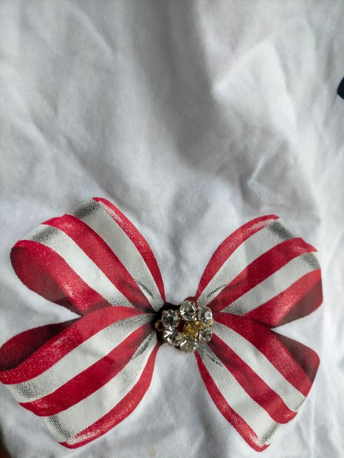 Superbe tee shirt Monnalisa 5 ans - photo numéro 5