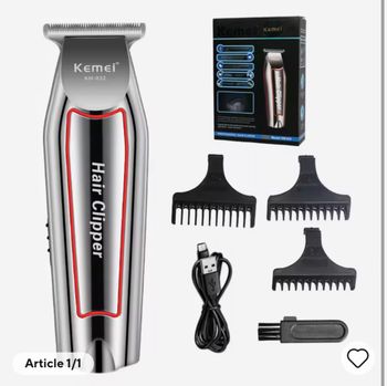 Tondeuse barbe et cheveux