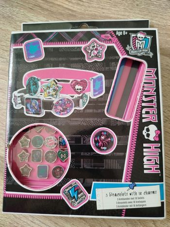 Kit création bracelet charme Monster High