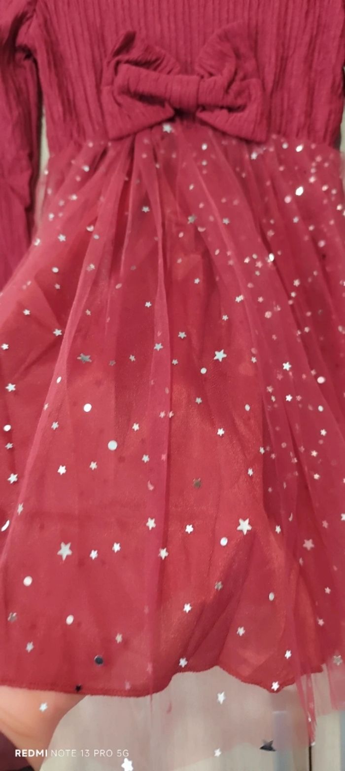 Magnifique Robe rouge bordeaux - photo numéro 3