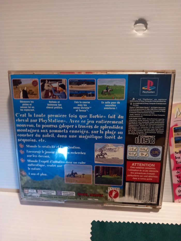 Ps1 barbie aventure équestre - photo numéro 7